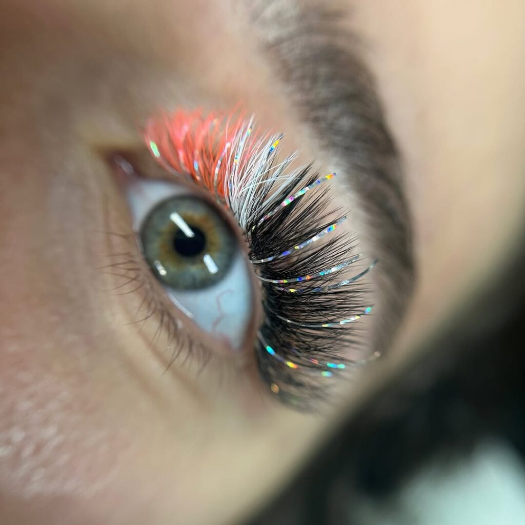 neon βλεφαρίδες