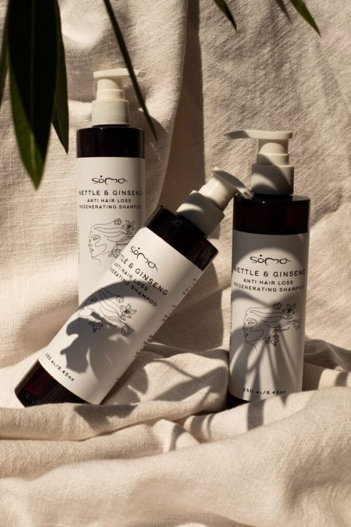 SOMA Σαμπουάν τριχόπτωσης και αναδόμησης με τσουκνίδα και ginseng