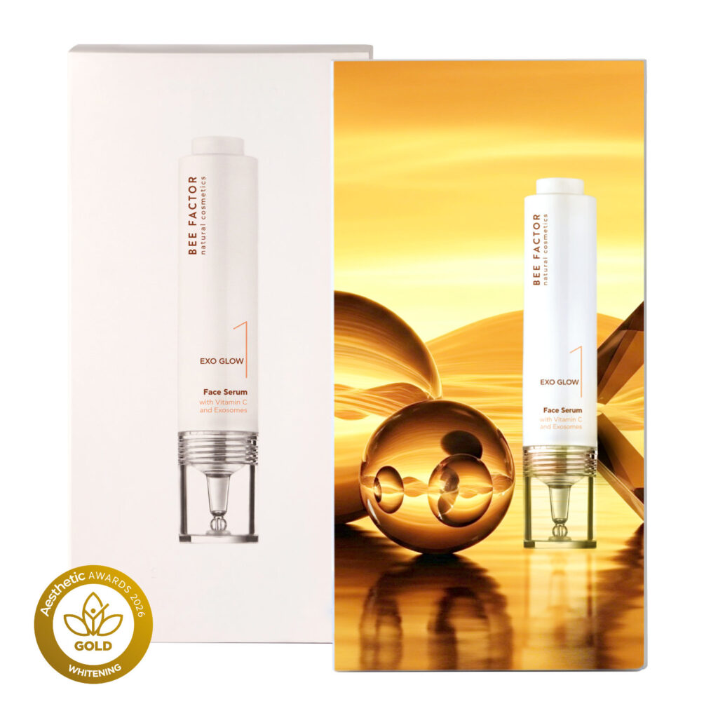 Exo Glow Face Serum Brightening Whitening Serum With Exosomes 30ml Bee Factor Natural Cosmetics