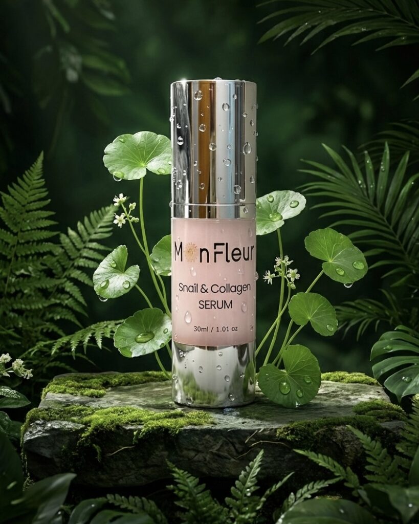 Snail & Collagen Serum 30ml - Mon Fleur Cosmetics